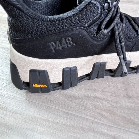 P448 x Vibram Monalea Sneakers Shoe Size 37 US 6.5/7 Outdoor TUX/Black Lace Up - Picture 7 of 12